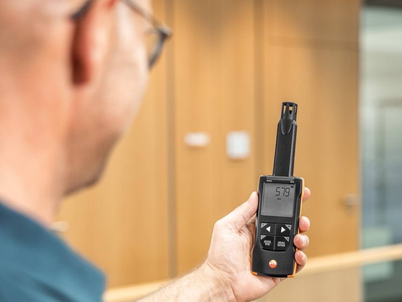 Testo 535 - Digitálny prístroj na meranie CO2 Meranie CO2 s IR senzorom